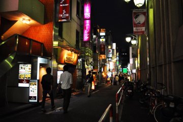 Beautifully lit street
