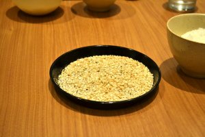 Des grains de riz propres, prêts à être cuisinés