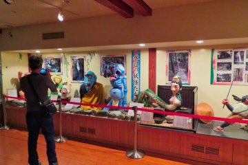 Yokai Museum display