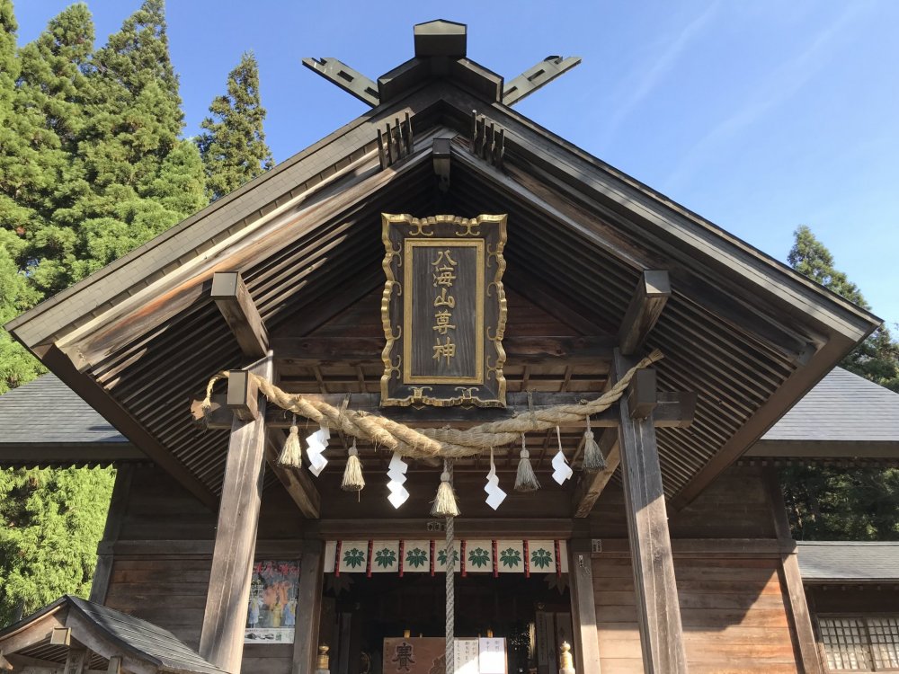 The shrine itself