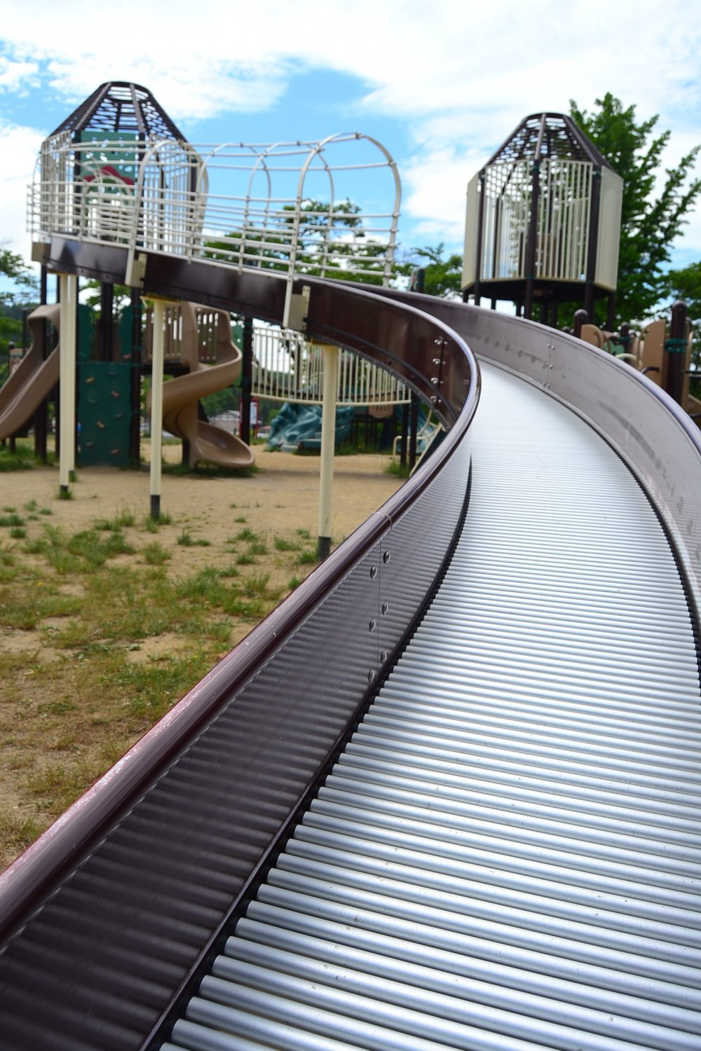 Have fun on this fast and slippery slide!