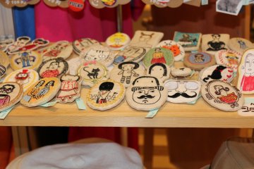 Handmade badges