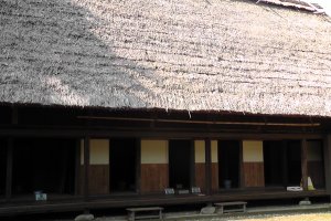Old samurai house in the Miyazaki Shrine Forest