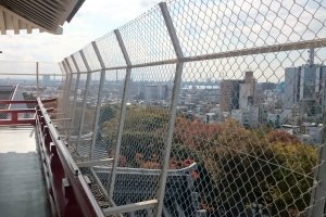 Thành cổ Chiba - Đài quan sát trên Tầng 5