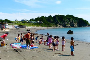 หาด Choja-ga-saki  ของฮะยะมะ