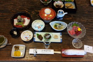 The 5,000-yen lunch set