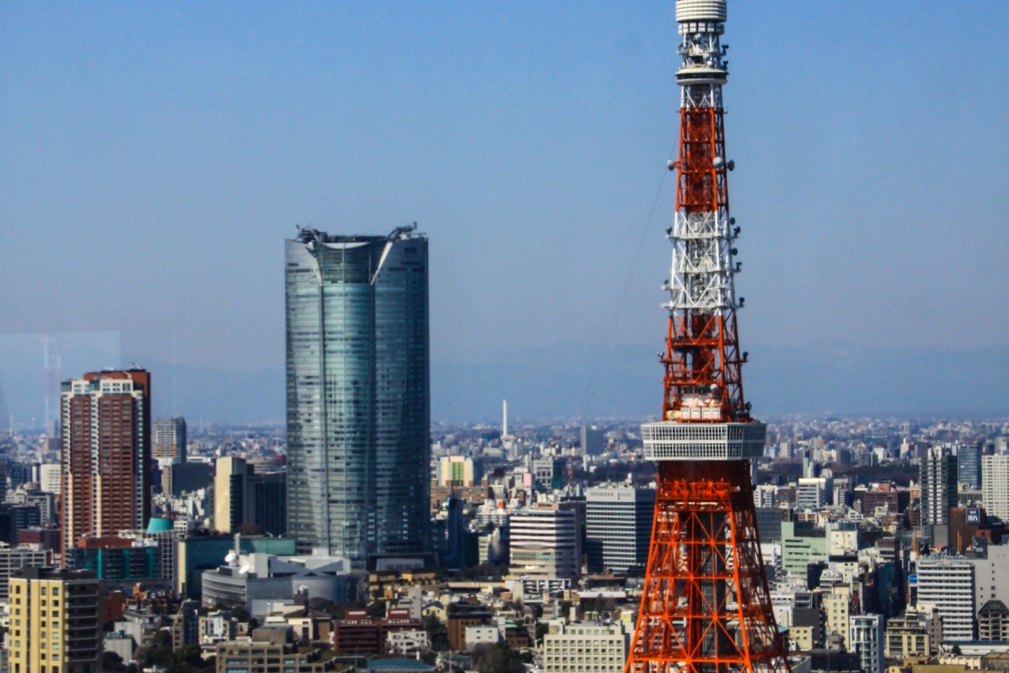 Roppongi Hills and the Tokyo Tower