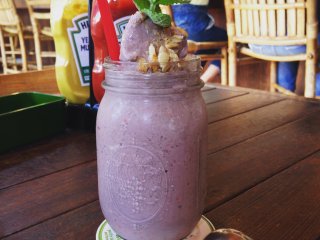 A delicious smoothie at South Cafe