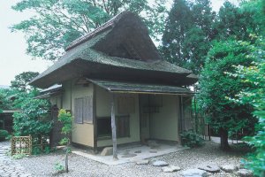 Pavillon de thé Meimei-an, construit sur les plans du seigneur et grand lettré Matsudaira Fumai.