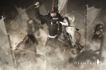 You can even become a mounted samurai warrior in battle.