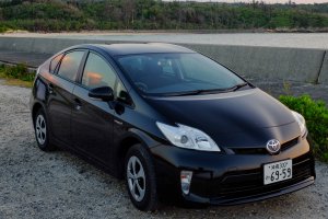 I chose the Toyota Prius, a comfortable and efficient car for my needs