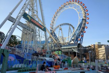 There's something for everybody in Tokyo Dome City Amusement Park