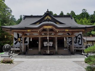 One of the buildings of the Kumano Hongu Taisha