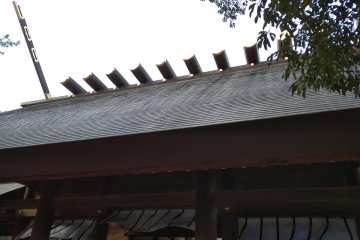 Just the rooftops at Atsuta