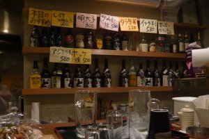 일본의 정겨운 술집의 풍경~