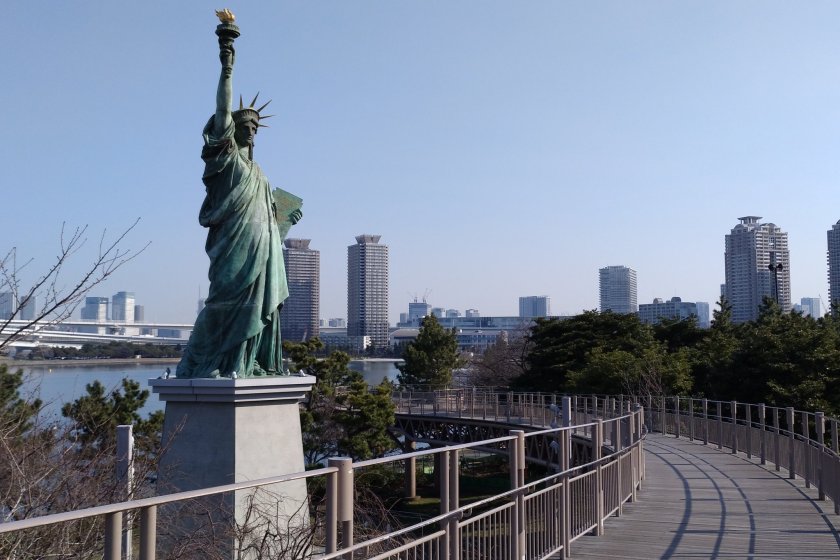 Estátua da Liberdade de Odaiba & Promenade