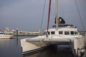 catamaran from luxuryyacht