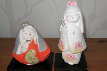 Куклы хаката, присланные из Фукуоки