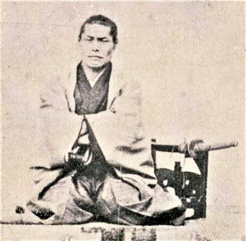 A stern looking Kondo. Fate was not kind to the young man.