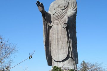 The statue is 120 m tall... 