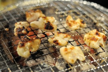 Grilled tripe, or horumon in Japanese, is tried and tested evening staple of Kumagaya