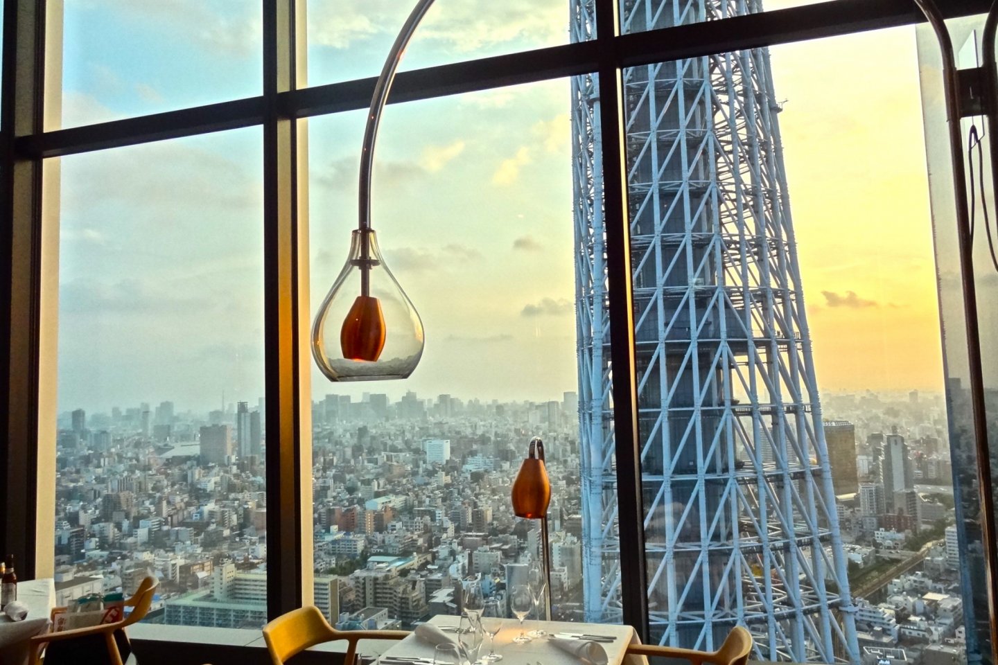 Captivating view of Tokyo Skytree Tower and the surrounding city