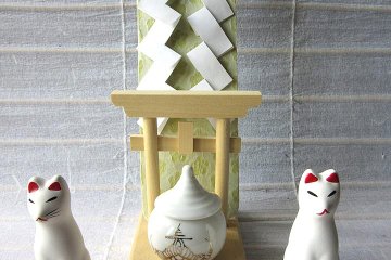 A kamidana set from Fushimi Inari Taisha