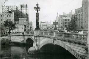The bridge prior to World War 2