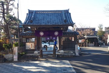The sanmon entrance gate