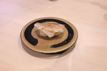 A plate of fugu puffer fish