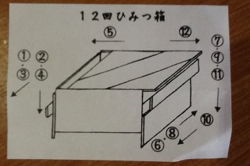 <p>Instruction sheet for the 12 combination box that I own.</p>