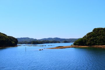 The Kujuku Islands scenery