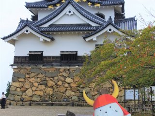Hikone Castle with Hikonyan