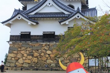 Hikone Castle with Hikonyan