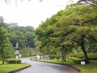 Genkyuen Garden scenery