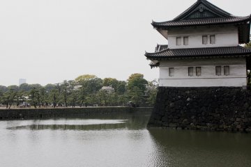 Edo Castle moat
