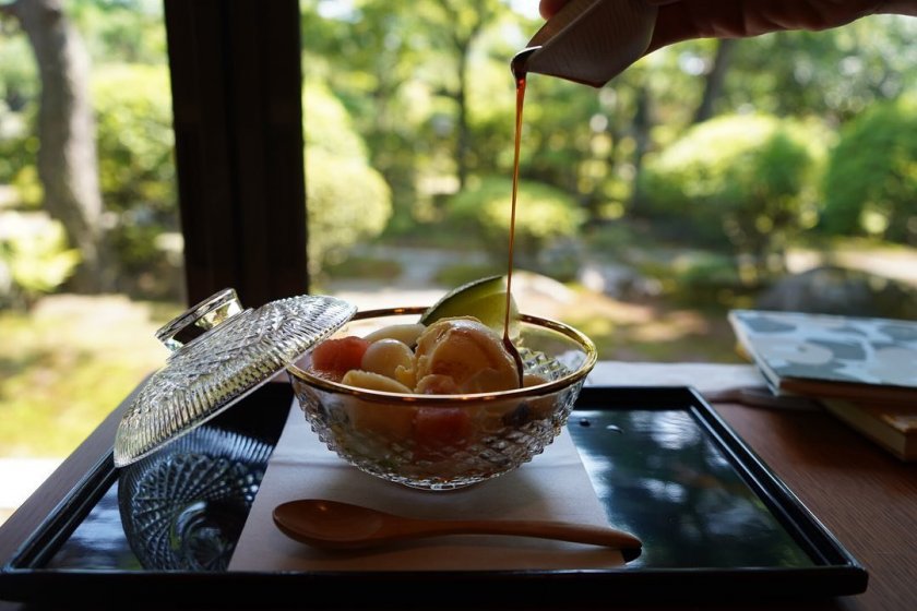 Anmitsu is a traditional Japanese dessert - a must try!