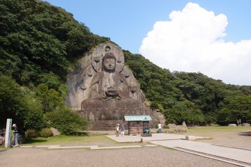 Nokogiri Mountain's stone Buddha, Chiba