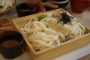 Mizusawa udon noodles