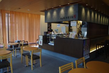 The Cafe serves light meals and snacks