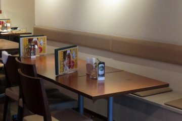 Comfortable seating for an enjoyable eating experience