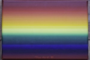 An example of Ay-o's rainbow-inspired work