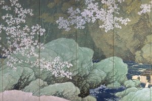 "Parting Spring" - an example of Kawai Gyokudo's work