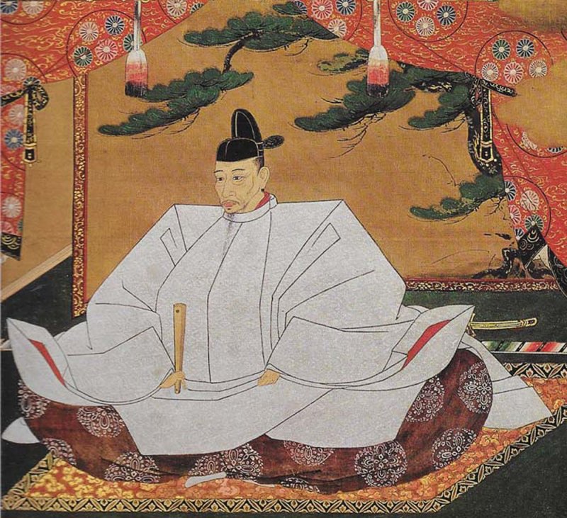 A portrait of Toyotomi Hideyoshi