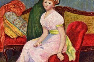 Renoir's "La Coiffure" (1888)