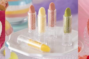 One of this year's highlights are the pastel colored "lipsticks", which are actually made of high quality Swiss chocolate