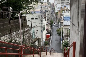 Stairs featured in the hit anime 'Your Name'