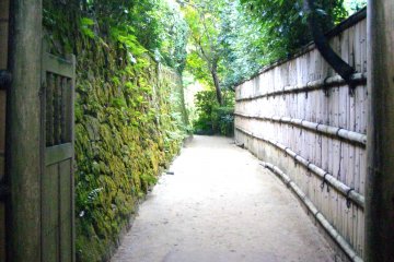 <p>Walk through this narrow laneway once you go through the bamboo gate that is easy to miss</p>