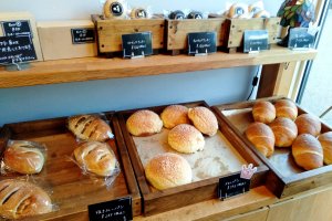 Various breads for sale