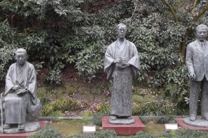 Three literary figures of Ishikawa: Muro Saisei, Kyoka Izumi and Tokuda Shusei